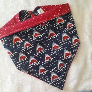 Dog Bandana,  snap on